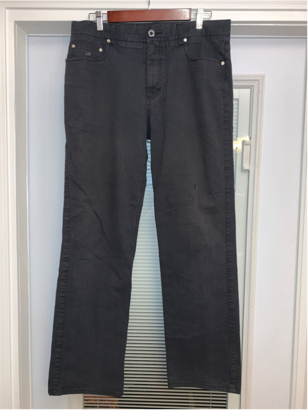 Men's Point Zero striped Pants grey Black Size 34